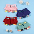 thumbnail image 3 of Convertible Fingerless Gloves Knit Glove with Mitten Cover for Kids aged 5-10Year, 3 of 4