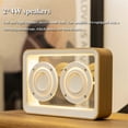 thumbnail image 4 of Retro Bluetooth Speaker Transprent Connection Stereo Bluetooth Soundbar Wireless MP3 Music Player with Night Light B, 4 of 5