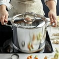 thumbnail image 6 of Demeyere Atlantis Proline 7 8.5-qt Stainless Steel Stock Pot, 6 of 7