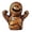 D, variant on Handcrafted Openwork Wooden Mummy Pumpkin Tabletop Ornament, Distressed Rustic Vintage Halloween Spooky Decor Figurine, Farmhouse Fall Decor for Shelf Desk Coffee Table Home Holiday Decoration, B