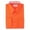 Orange, variant on Berlioni Italy Men's Convertible Cuff Solid Long Sleeve Dress Shirt Orange