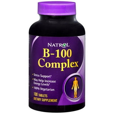 Natrol B-100 Complex, 100 Tablets