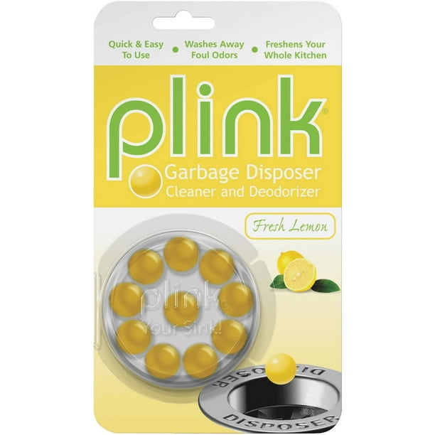 Iron Out Plink Lemon Garbage Disposer Cleaner (1 pack of 10) Walmart