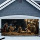 thumbnail image 4 of Feliz Navidad Fondo Navideño Fiesta De Navidad Papá Noel Fotografía Fondo De Puerta De Garaje Navideño Decoración Para Fiestas 7 * 16 Pies., 4 of 6