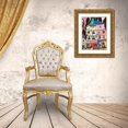 thumbnail image 3 of Wentzeis, Martine 25x32 Gold Ornate Wood Framed with Double Matting Museum Art Print Titled - La maroquinerie, 3 of 4