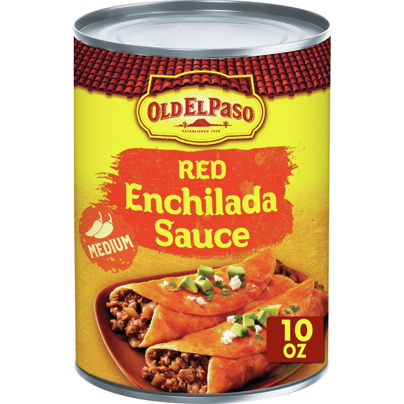 Old El Paso Enchilada Sauce, Medium, Red, 10 oz