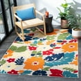 thumbnail image 1 of Safavieh Cabana Garnet Floral Outdoor Area Rug, 1 of 8