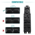 thumbnail image 4 of Interruptor de Control de Ventanilla Eléctrica Unique Bargains para Jeep Cherokee 1999-2001 No.56009449AC, 4 of 7