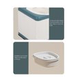thumbnail image 4 of Mobile Portable Toilets, Wide  Anti Rollover Bedside Commode Chair Sealed Lid Foldable Easy To Assemble  for Bedroom, 4 of 8