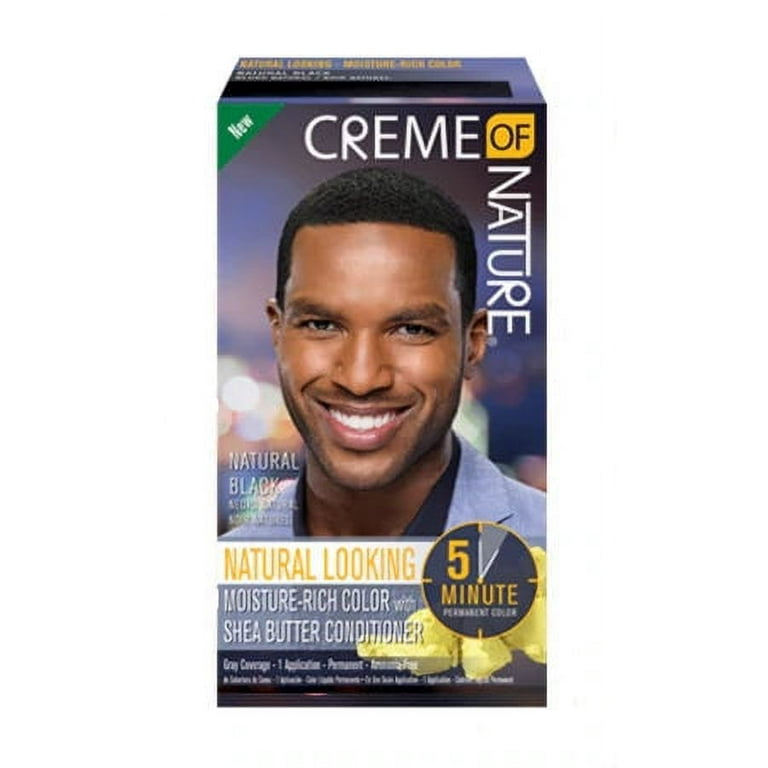 Creme of Nature Men's Color Jet Black Creme of Nature Men's Color Jet Black