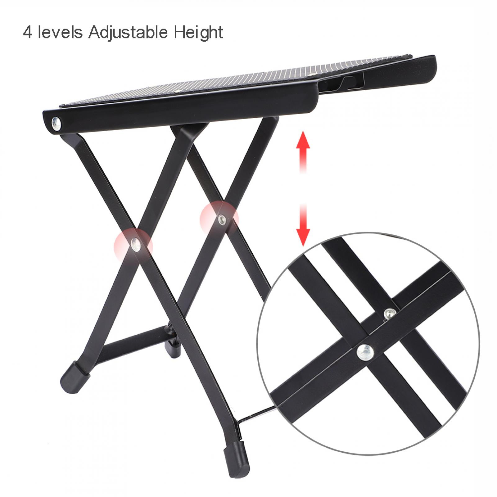 EOTVIA Guitar Foot Stand Metal Guitar Foot Stool Guitar Foot Rest For Playing With Instruments
