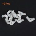 thumbnail image 3 of Unique Bargains M3 Wing Nuts Butterfly Nut Nylon White 10 Pack, 3 of 5