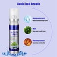 thumbnail image 2 of Spray Bucal, Spray para el Cuidado Bucal, Ambientadores para el Aliento, Sabor a Menta, Refrescante para el Aliento, Spray Bucal, Eliminación del Mal Aliento, Spray Oral, Fórmula para la Garganta, Spr Unbranded JM27340, 2 of 7