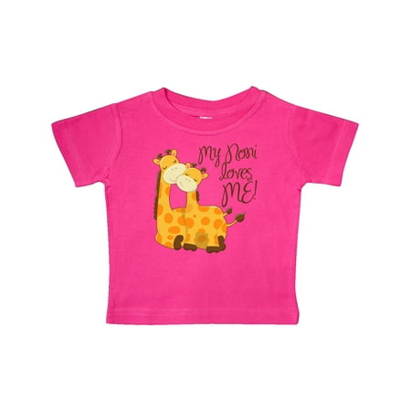 

Inktastic My Noni loves me! Gift Baby Boy or Baby Girl T-Shirt