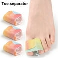 thumbnail image 2 of OIUR 1Pc Gel Toe Separator Orthopedic Bunion Valgus Hammertoe Corrector Pain Relief Women Men Foot Alignment Overlapping Toe Spacer Hammer Toe Straightener, 2 of 6