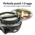 thumbnail image 5 of Hamilton Beach 3-in-1 Egg Cooker for Hard Boiled Eggs, Poached and Omelets, 14 Egg Capacity, Black, 5 of 9