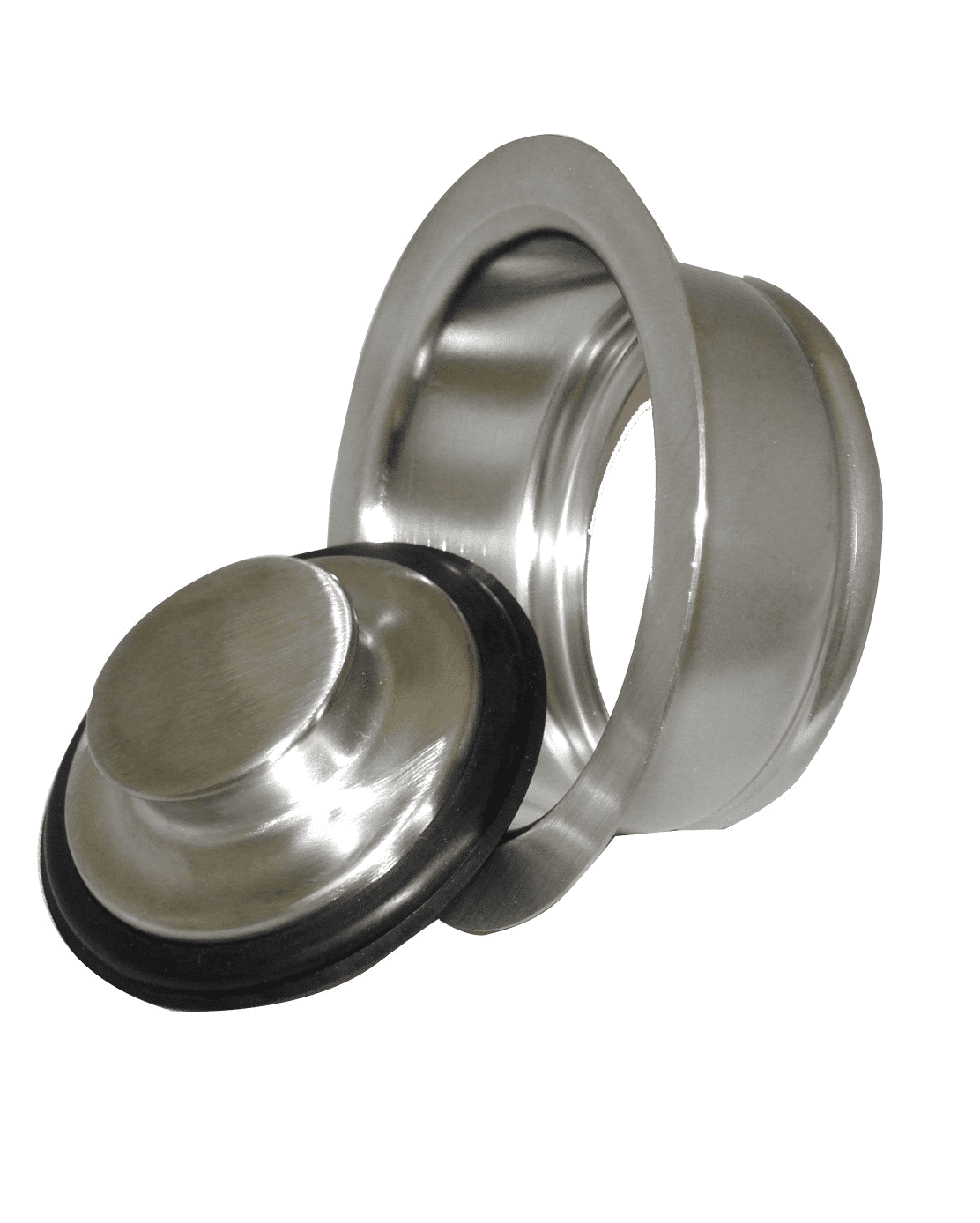 Mr. Scrappy 3.5" Garbage Disposal Flange and Stopper, Kitchen Sink, 21