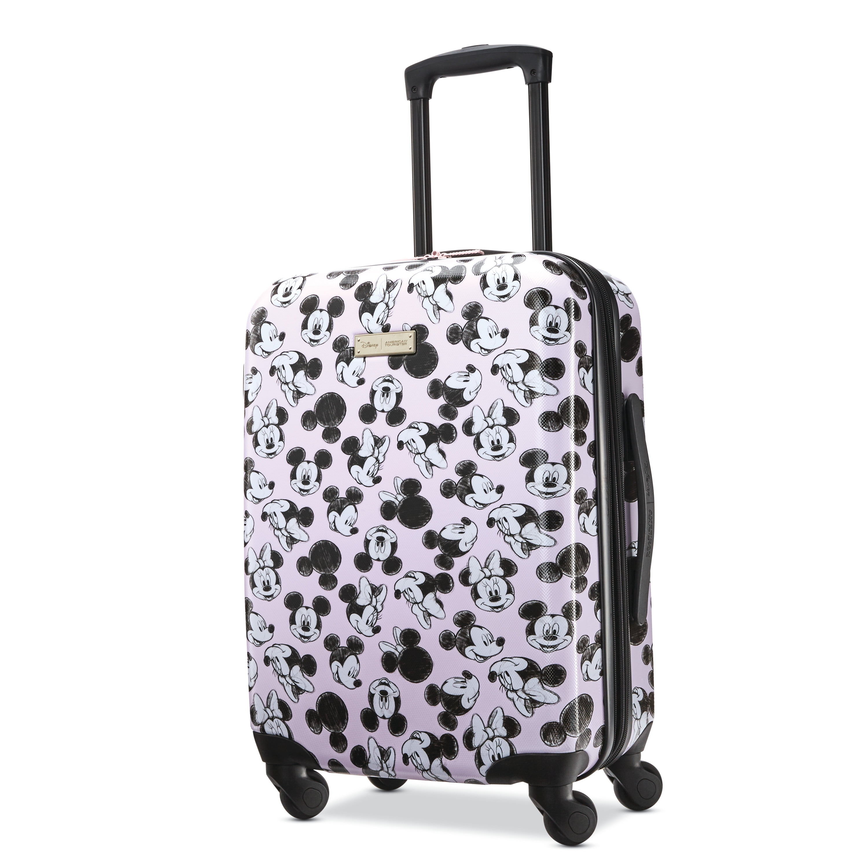 American Tourister Disney Hardside Luggage With Spinner Wheels Minnie Loves Mickey Carry On 21