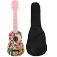 thumbnail image 1 of 21in Ukulele with Store Bag 4‑String Guitar for Beginners Children Adults StudentsGirls Pattern, 1 of 4
