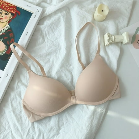 

Women Seamless Push Up Bra Brassiere Wireless Underwear Adjustable Bralette
