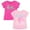 Pink, variant on Barbie 2 Pack Adaptive T-Shirts Sensory Friendly Logo Little Kid