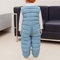 thumbnail image 4 of GYRATEDREAM Toddler Kids Baby Boy Girl Lightweight Bib Overall Down Snowsuit Winter Snow Pants/18-24 Months, 4 of 5