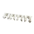 thumbnail image 3 of harper Billiard Cue Holder, Pool Table Rod Organizer, Mountable Hockey Stick Holder for White, 3 of 10