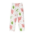 thumbnail image 4 of Sigee Funny Little Pigs Print Men's Pajama Pants - Soft Lounge Sleep Bottoms with Elastic Waistband and Pockets-X-Large, 4 of 9