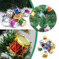 thumbnail image 4 of Tambor de Navidad Árbol de Navidad Colgante Adorno de Navidad Colgante Regalos de vacaciones JAMW Sencillez, 4 of 5