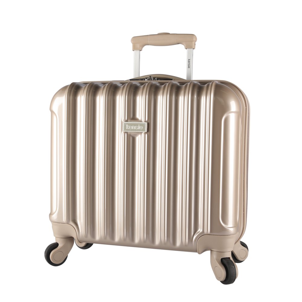 16inch Metallic Hardside Laptop Spinner Briefcase