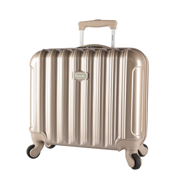 16inch Metallic Hardside Laptop Spinner Briefcase