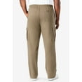 thumbnail image 2 of KingSize Men's Big & Tall Lightweight Jersey Cargo Sweatpants, 2 of 6