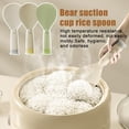 thumbnail image 3 of Silicone Rice Spoon Non-stick Porridge Spoon New Soup Kitchens Spoon, 3 of 8