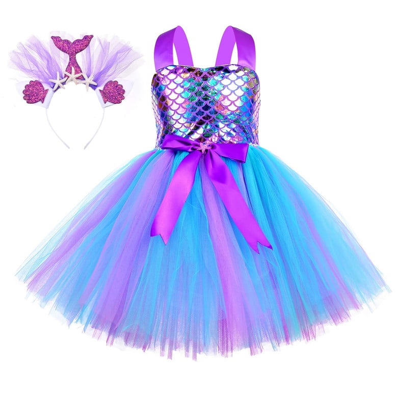 Tutu Dreams Mermaid Dress for Little Girls Princess Tutu Costume