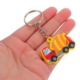 thumbnail image 5 of PTOOTP 12-Pack Excavator Keychains Construction Party Favors for Birthday Decorations and Supplies, 5 of 7