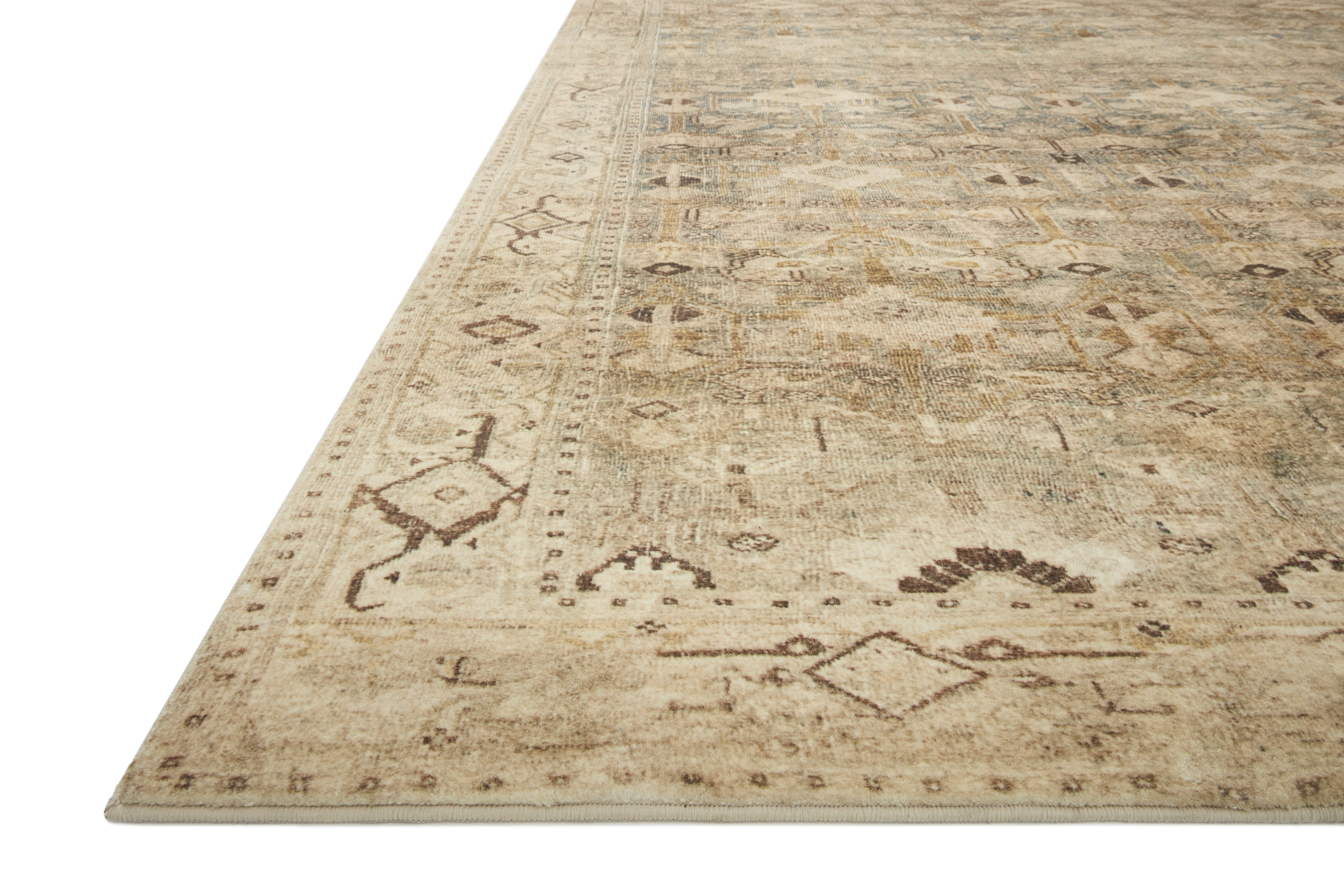 Loloi MARGOT MAT-04 ANTIQUE / SAGE 2'-6" x 11'-6"