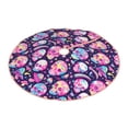 thumbnail image 2 of Bingfone Christmas Tree Skirt Mat Christmas Decoration Interior 30" -Skull mushroom colorful cute, 2 of 6