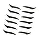 thumbnail image 1 of Delineador de párpados, adhesivo reutilizable, maquillaje de ojos de gato, adhesivo con punta de ala 6 pares negro A, 1 of 8