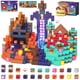 thumbnail image 1 of Bloques magnéticos Playtigo Mine Magnet World 154 unidades para niños a partir de 3 años, 1 of 7