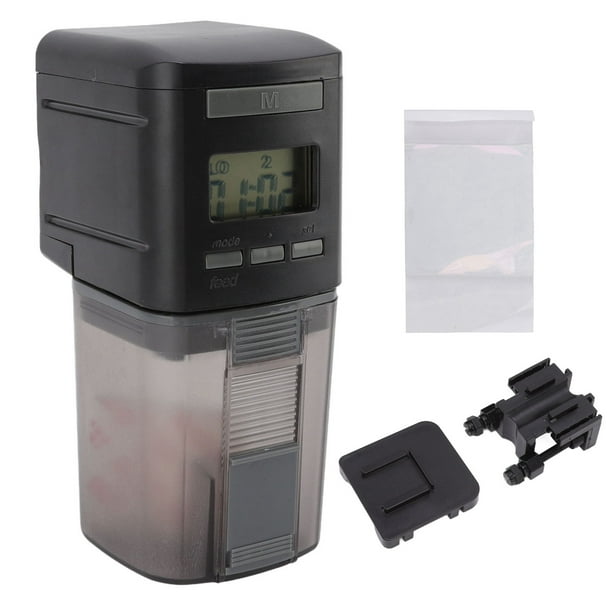 Alimentador automático de peces eléctrico, alimentador automático de acuario, acuario de vacaciones, alimentador automático de peces, alimentador de peces de acuario, integración perfecta