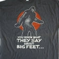 thumbnail image 4 of Big Foot "You Know What They Say About Big Feet…" Men's Tall T-Shirt (2XLT), 4 of 4