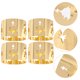 thumbnail image 5 of 5 anillos de servilleta navideños, porta servilletas navideños, hebilla decorativa para servilletas, decoración de mesa navideña, 5 of 7