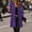Purple, variant on FAHXNVB Women Sequin Open Front Cardigans Long Sleeve Longline Summer Cardigans Loose Fit Lightweight Party Evening Blazers