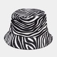 thumbnail image 3 of CoCopeaunts Black White Bucket Hat Reversible Men Fisherman Hat Summer Sun Protection Packable Basin Hat for Adults Teens, 3 of 8