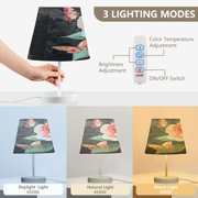 BZSMCE Table Lamp Creative Rose Elegance Pattern Simple Pattern Night Light