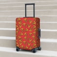 thumbnail image 5 of Yiaed Pizza Cartoon Print Travel Luggage Cover Suitcase Protector Fits 18-32 Inch Luggage Wheel Covers Patterned Elastic Luggage Anti-scratch（No luggage）-Large, 5 of 5