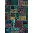 thumbnail image 1 of Ahgly Company Indoor Rectangle Oriental Light Blue Modern Area Rugs, 2' x 5', 1 of 4