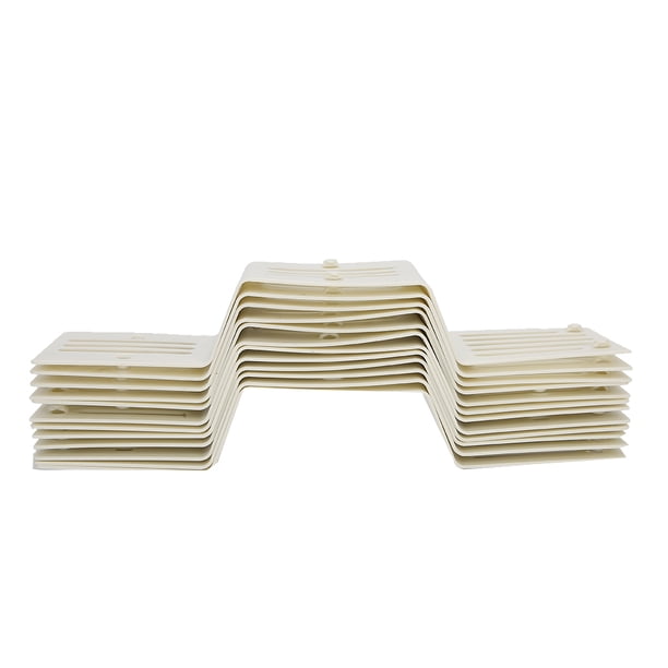 Divisores de Cajones Sincero Organizador de Ropa Interior Beige 12 Piezas
