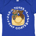 thumbnail image 4 of Inktastic Cute Goats Totes My Goats Boys or Girls Baby Bodysuit, 4 of 5