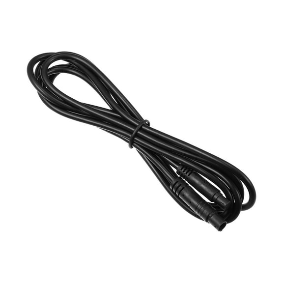 Unique Bargains 6 Pin 6.56ft 200cm Backup Camera Extension Cable Dash Camera Cord Wires Car Rear View Camera
